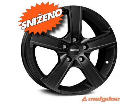 WIN PRO 6.50X15 ET38 5/108 MOMO (72,3) MATT BLACK